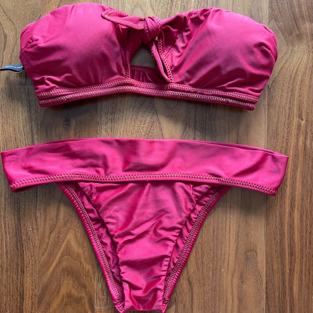 ViX bandeau top & bottom swimwear